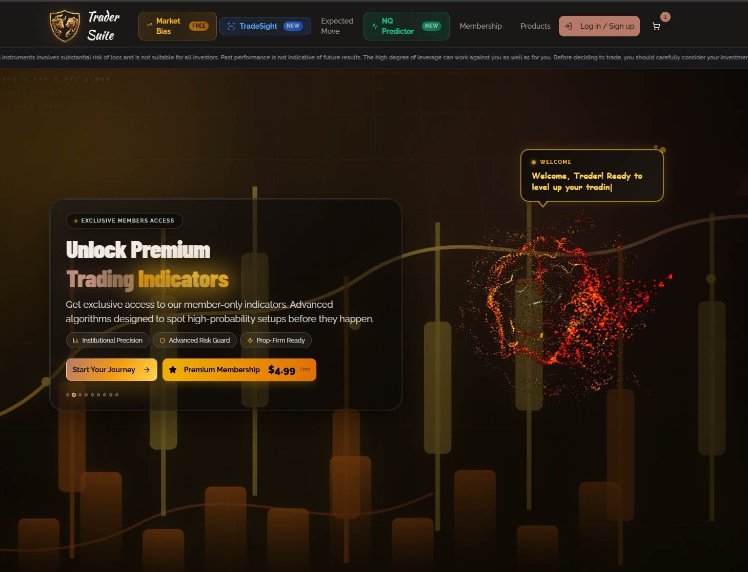 TraderSuite — trading SaaS platform